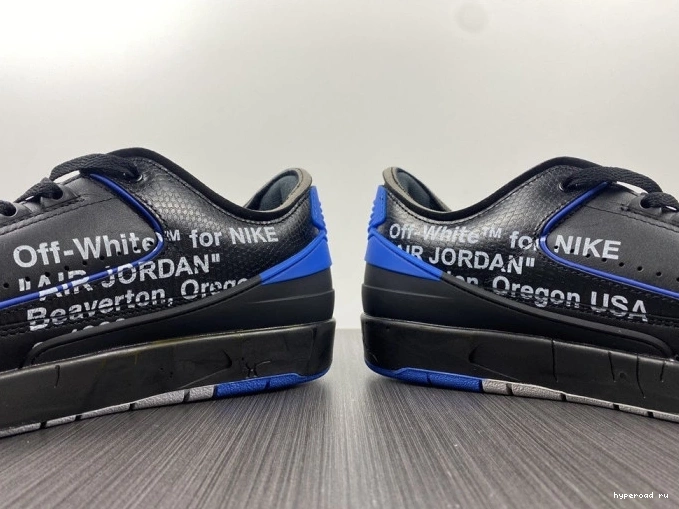 2 Retro SP Jordan Low Off-White Black Blue DJ4375-004 0927